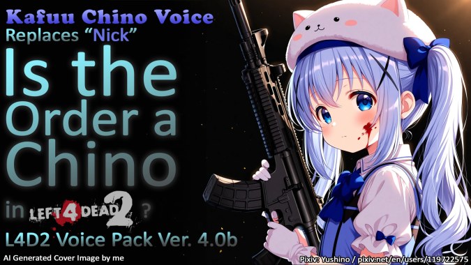 Kafuu Chino Voice Pack (Replaces Nick)