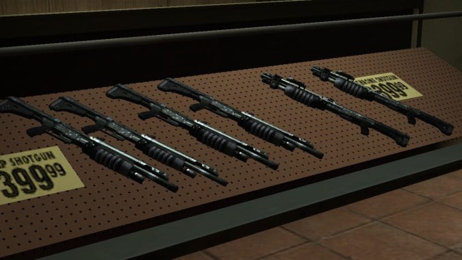 M45 Tactical Shotgun (Chrome Shotgun) V1 M45 Tactical Shotgun (Chrome Shotgun) V1
