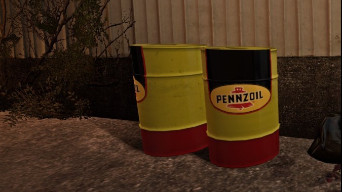 Pennzoil Barrel