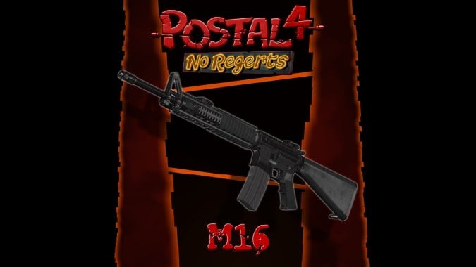 POSTAL 4 M16 REPLACES M16A2 RIFLE