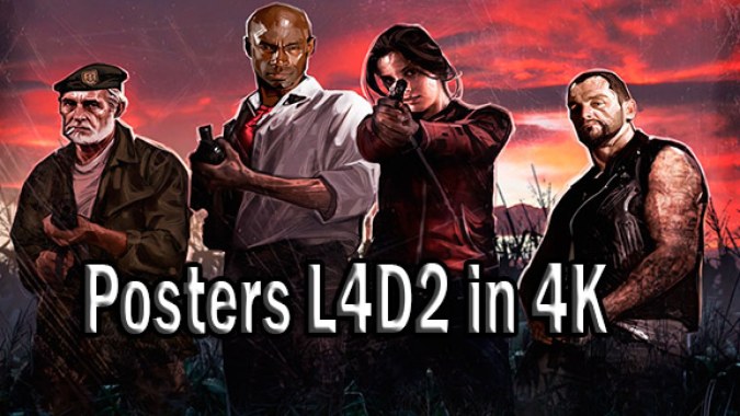 Poster L4D2 in 4K