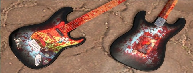 Rainbow Dash Fender Stratocaster