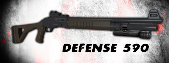 Remington Defense 590 Autoshotgun