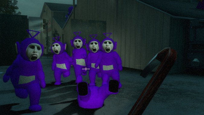 Slendytubbies Tinky Winky Common Infected