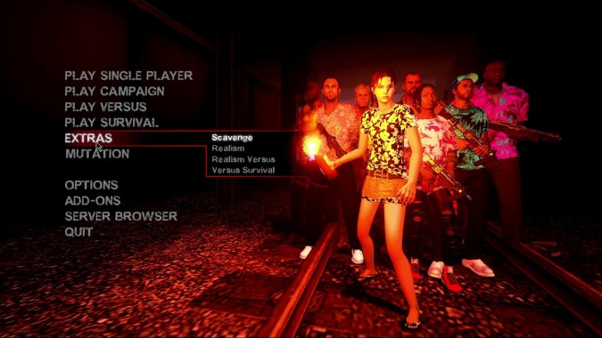 Songkran outfit สงกรานต์ background video for Left 4 Dead 2 main menu