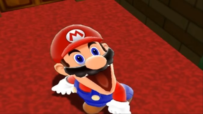 Stupid Mario as Jockey