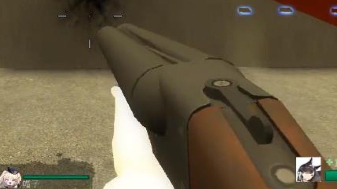 TF2 双管替换木喷 自套HK G41的动作