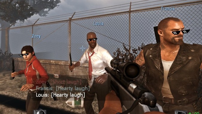 Thug Life Glasses X Knife [Knife - Extra effect]