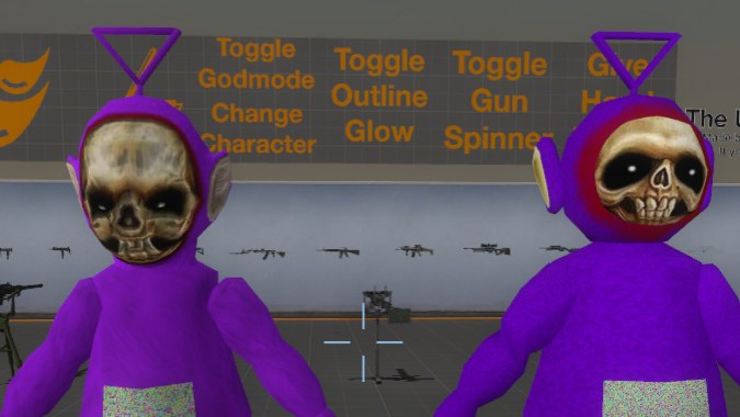 TELETUBBIES IS EVIL NOW!  Tinky Winky Plays Slendytubbies 3 Part 1 