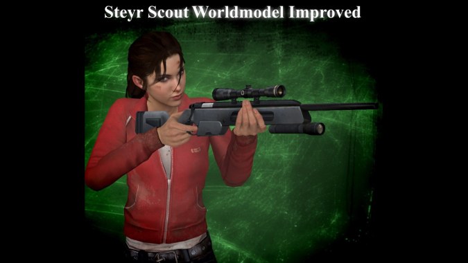 Vanilla Steyr Scout - Worldmodel Improvement