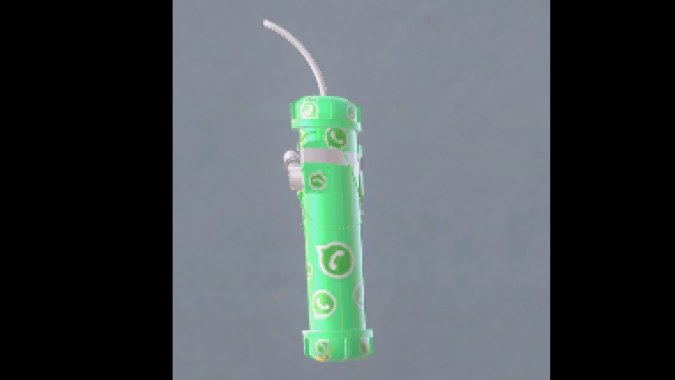 WhatsApp Pipe Bomb