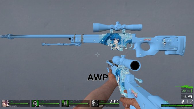 【巴啦啦小魔仙】CSGO- AWP 凌美琪 Replaces AWP