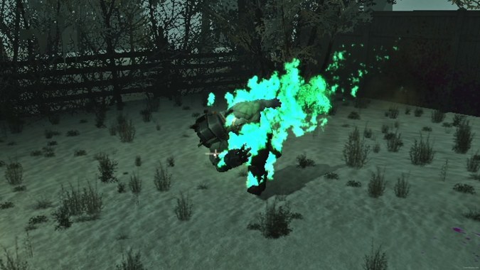 [FX] High Vis Fire = Pink Flame Green Burn