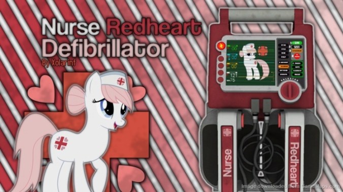 [HD] Nurse Redheart defibrillator