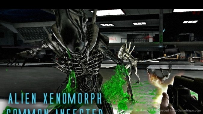 Alien Xenomorph Common Infected AVP Colonial Marines (SINGLE