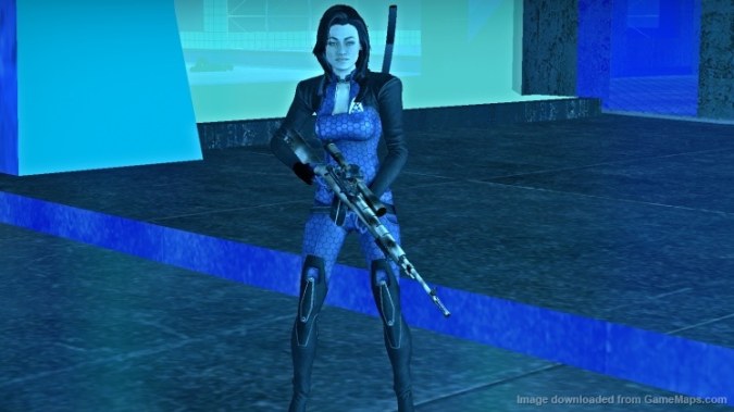 Alliance Officer Miranda Lawson