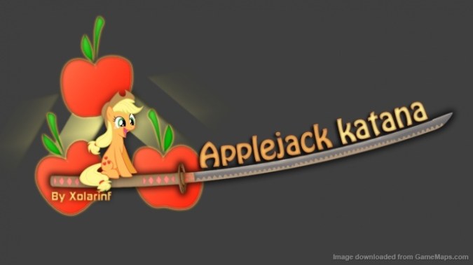 Applejack katana