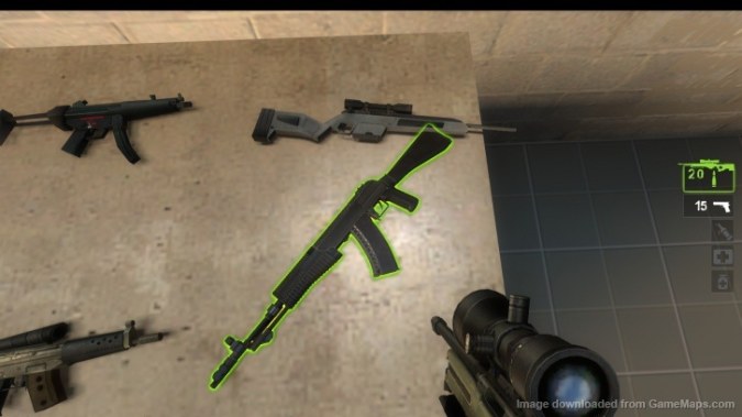 Avtomat Nikonova or AN-94 (AK-47)