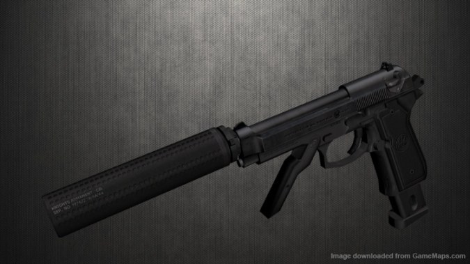 Beretta 93R suppressed Beretta 93R suppressed