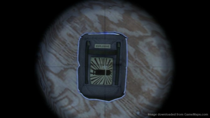 Beta style explosive pack