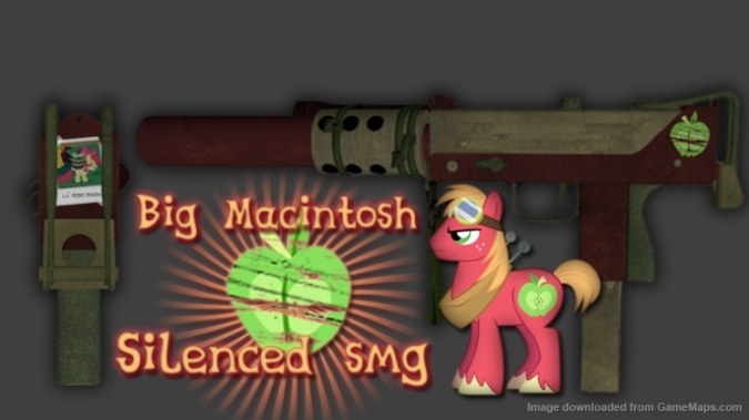 Big Macintosh silenced smg