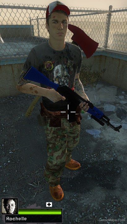 Black & Blue Styled Ak47