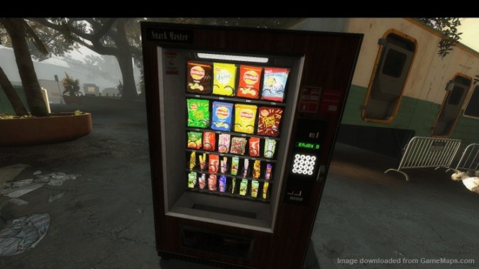 Black Mesa snack machine