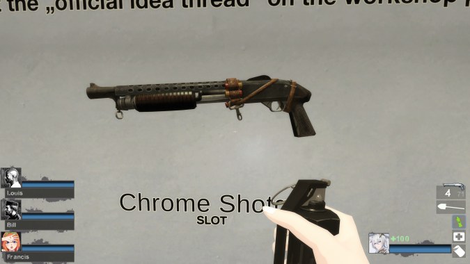 Black Ops Stakeout (Chrome Shotgun) [Sound fix Ver]