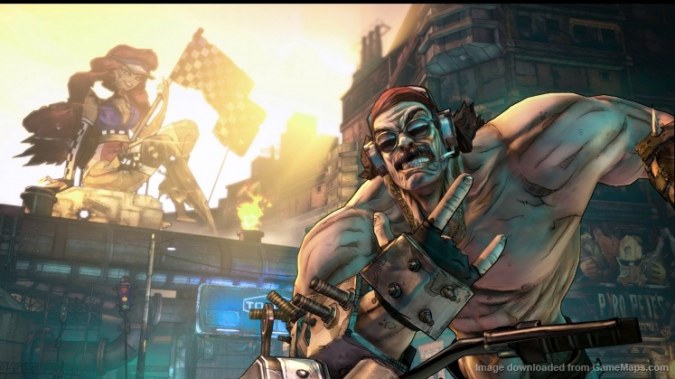 Borderlands - Mr Tourge as the tank