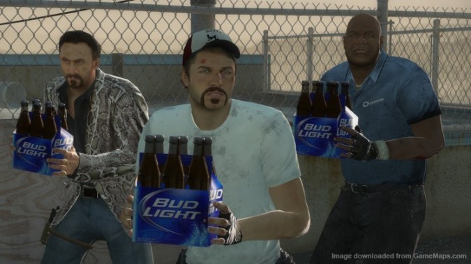 Bud Light for cola bottles