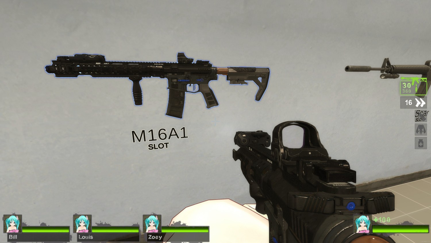 Free Mods And Skins Left 4 Dead 2 Gamemaps - m4a1 roblox id