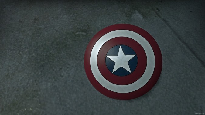 Captain America Shield [Baseball bat]