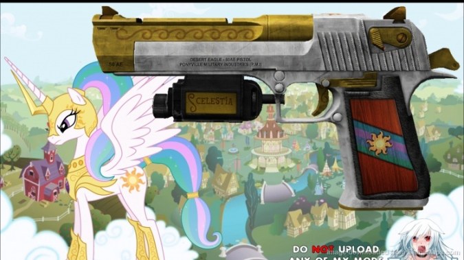 Celestia's Desert Eagle