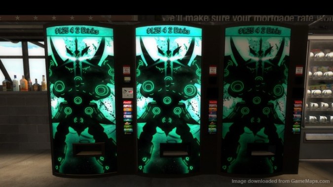 Chouginga Gurren Lagann Vending Machine