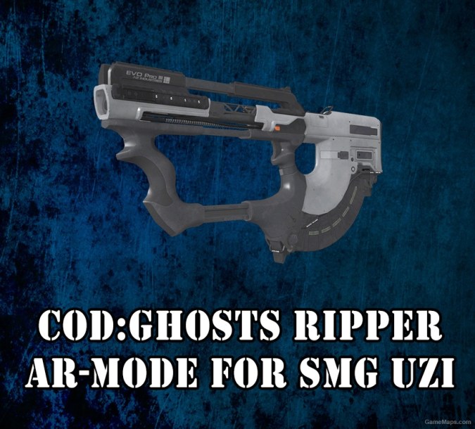 COD Ghosts Ripper AR-MODE For UZI