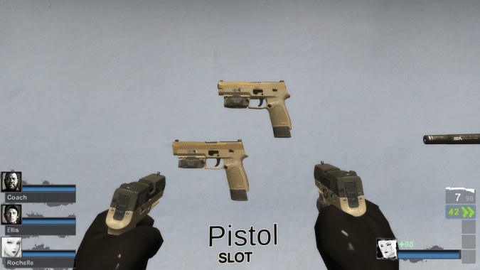 CODMW P320 two tone (Fixed) Optimized Version! v4 (dual pistols) [Sound fix Ver]