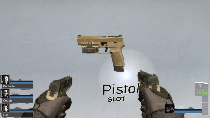 CODMW P320 two tone (Fixed) v6 (dual pistols) [Sound fix Ver]