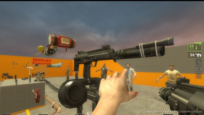 Custom MP7 C-mag Suppressed (SMG)