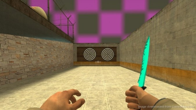 cyan combat knife cyan combat knife