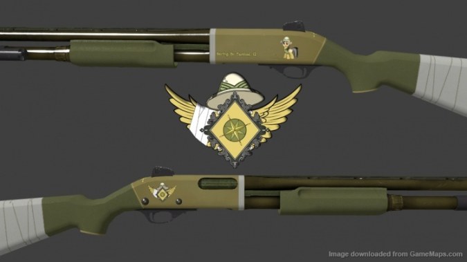 Daring Do chrome shotgun