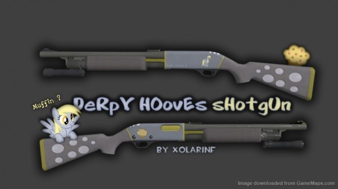 Derpy Hooves pump shotgun