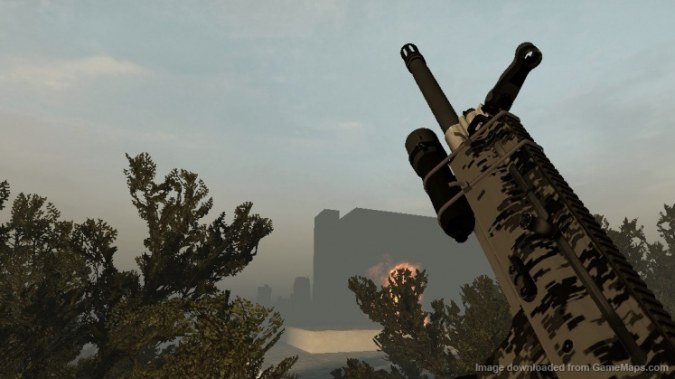 digital camo scar