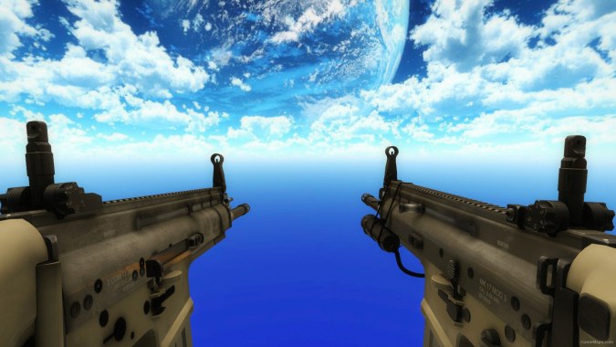 Dual-Wield Desert SCAR V1
