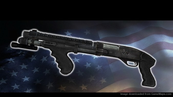Duke Nukem's Shotgun (Chrome Shotgun)
