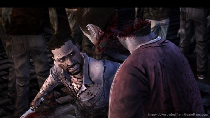 Evacuation music Walking Dead game: Armed with death