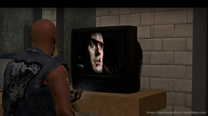 Evil Dead mirror on TV (Mod) for Left 4 Dead 2 