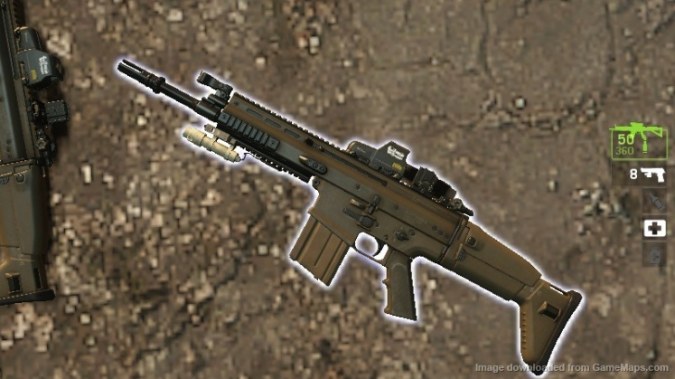 FN SCAR-H Desert version