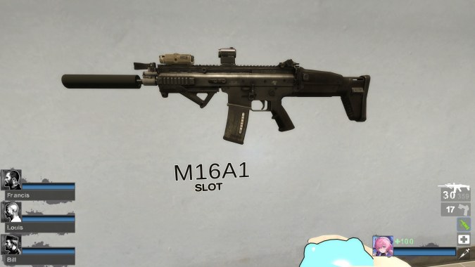 G.I. Joe Retaliation - Lady Jaye's Custom Scar-L CQC Black (M16A2)