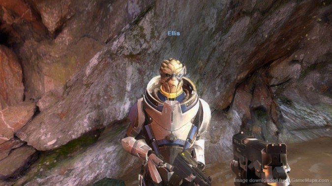 Garrus ME3- (replaces Ellis)