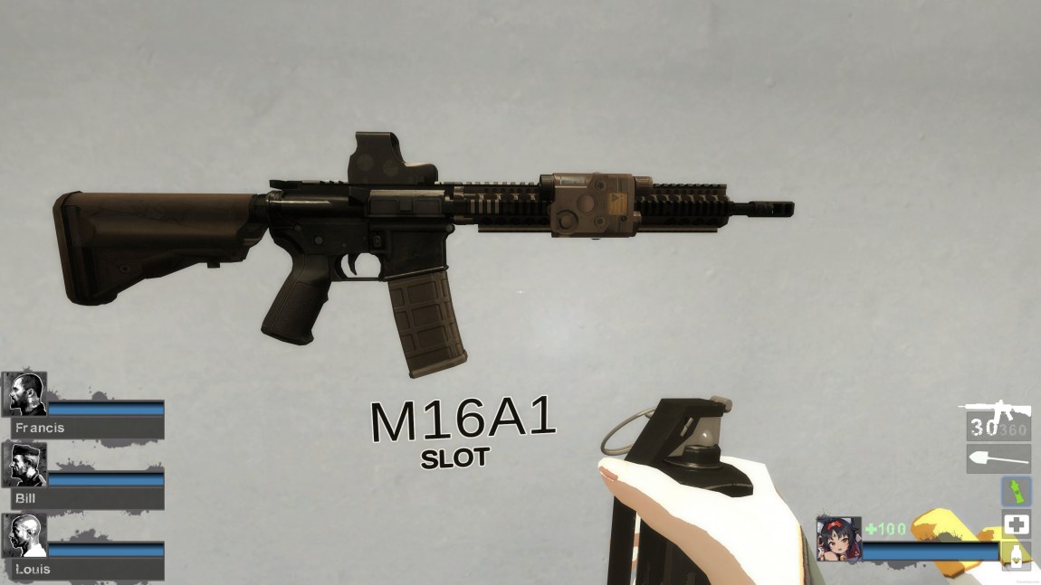 Girl's Frontline M4 SOPMOD II (M16A2) (request)